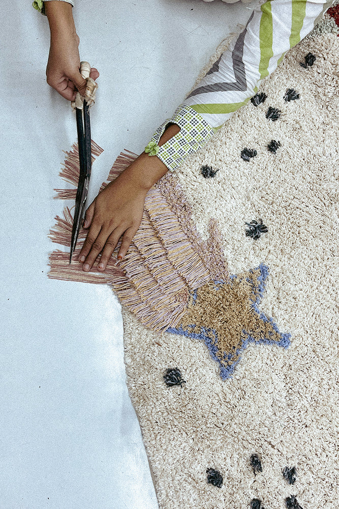 Washable Cotton Rug Interstellar Journey – Lorena Canals