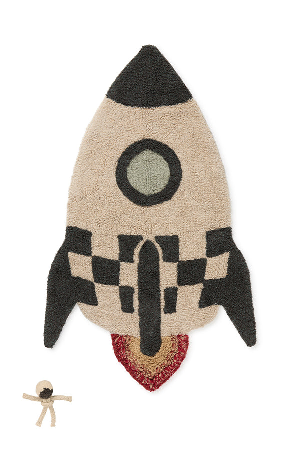 WASHABLE COTTON RUG ROCKET