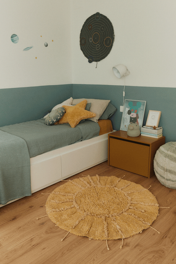 DOTBUY Tappeto Strisciante Lavabile Morbido Storage Cesto, Tondo Antiscivolo Bambino Gioca a Mat Cotone Bambini Game Pad della Scuola Materna Soggiorno Camera da Letto (150CM,Fenicotteri DOTBUY Tappeto Strisciante Lavabile Morbido Storage Cesto, Tondo Antiscivolo Bambino Gioca a Mat Cotone Bambini Game Pad della Scuola Materna Soggiorno Camera da Letto (150CM,Fenicotteri