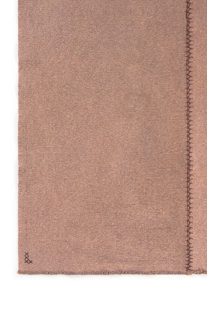 STONEWASHED RUG SOIL BROWN