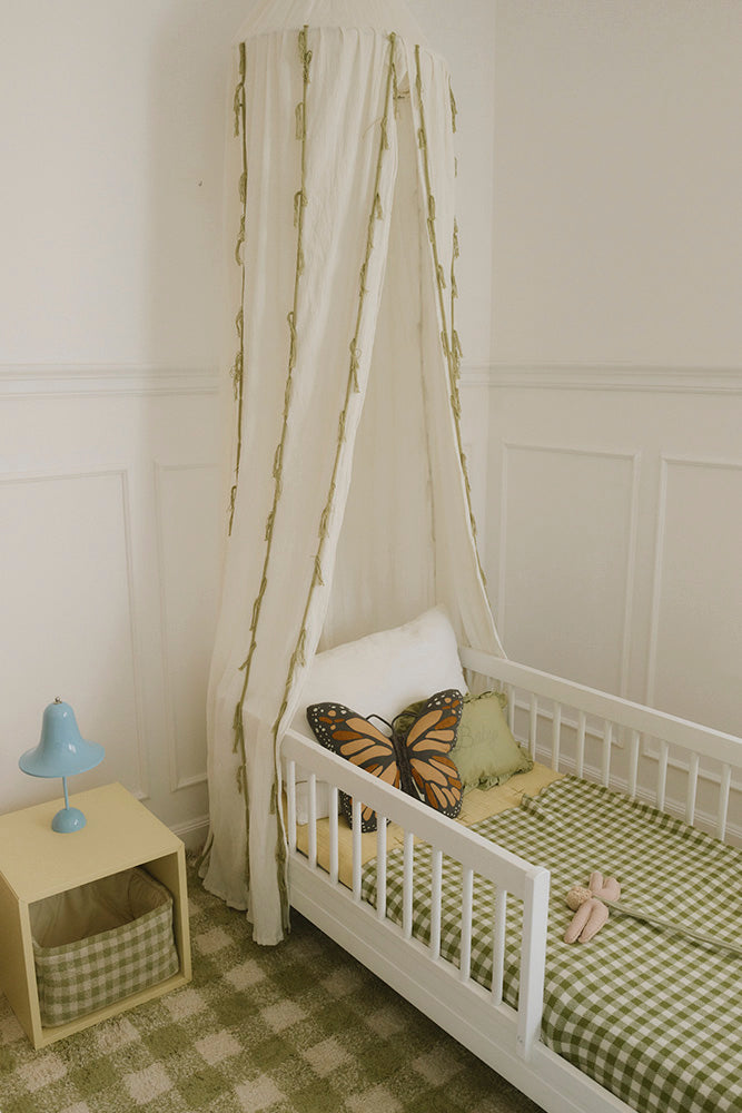 BALDAQUIN CRÊPE SWAN IVORY