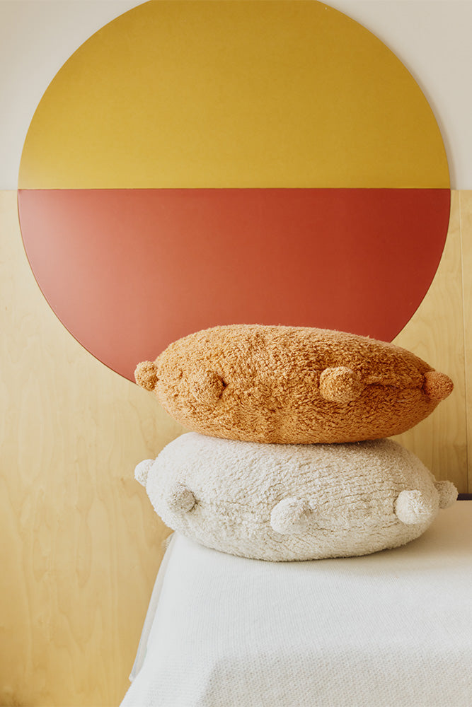 COJÍN DE SUELO BUBBLY NATURAL