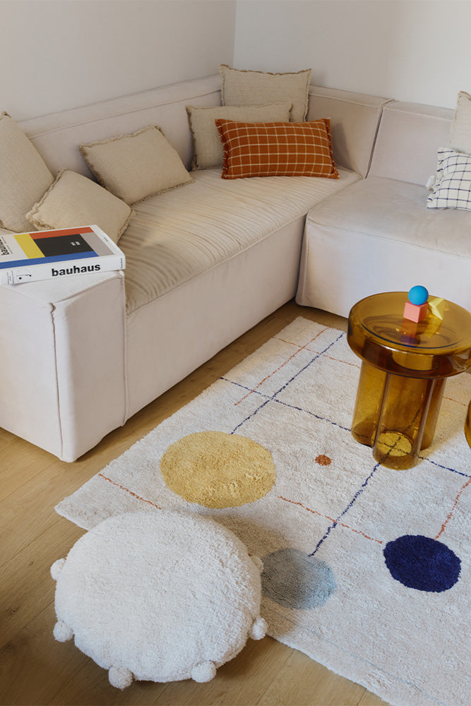 COJÍN DE SUELO BUBBLY NATURAL