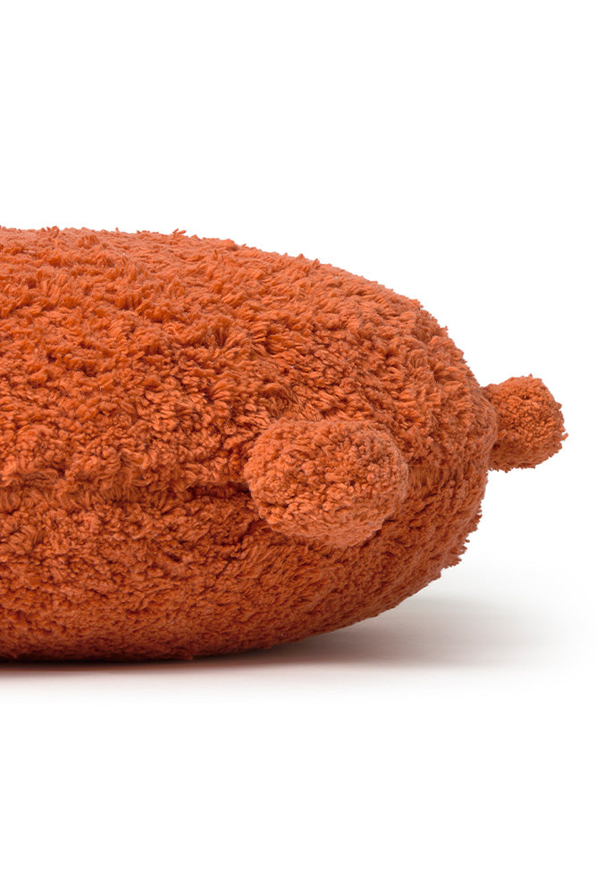 CUSCINO DA PAVIMENTO BUBBLY TERRACOTA