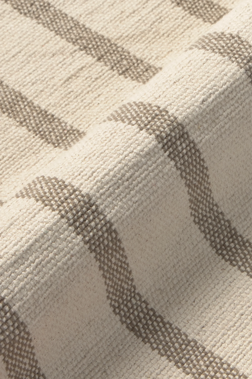 2ER-SET TISCHSETS handloom MIT TASCHE SOIL BROWN