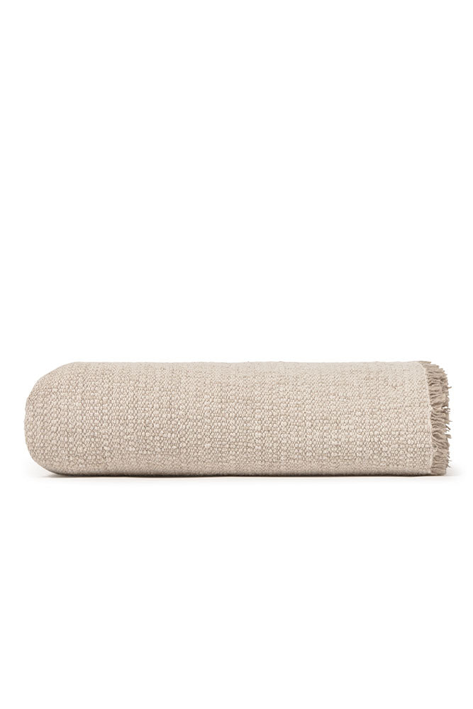 PLAID HANDLOOM NATURAL