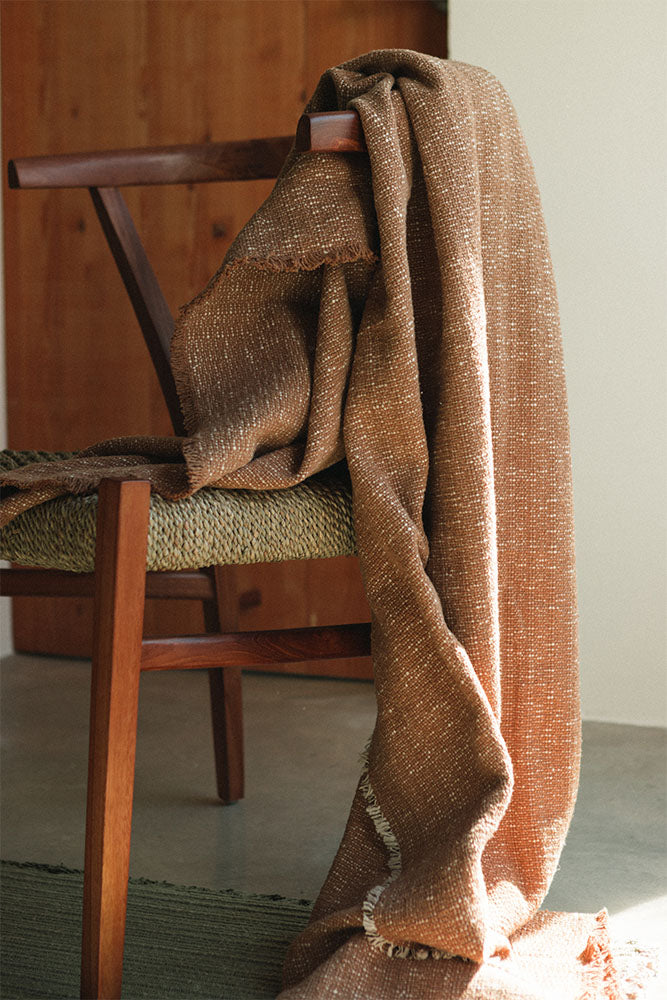 PLAID HANDLOOM OCHRE