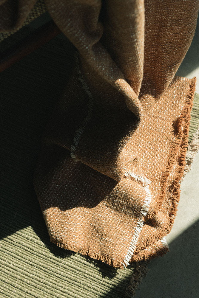 PLAID HANDLOOM OCHRE