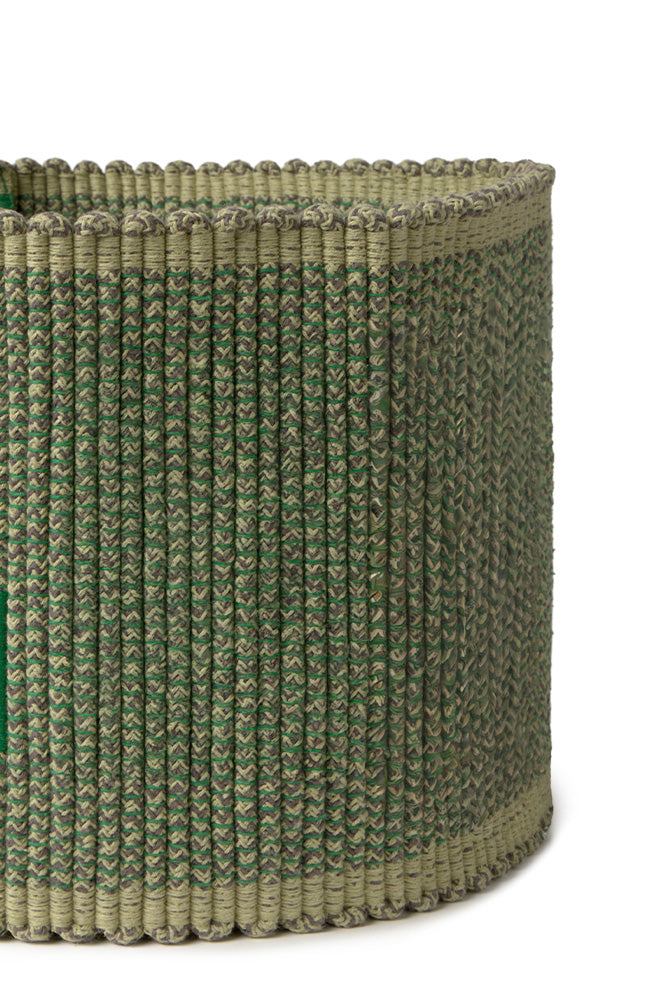 HANDLOOM BASKET VERTICAL MONSTERA