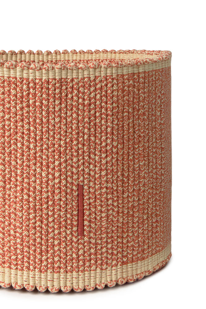 HANDLOOM KORB VERTICAL TERRACOTA