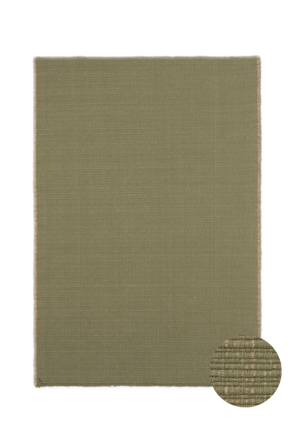 Handloom Rug  Kaki