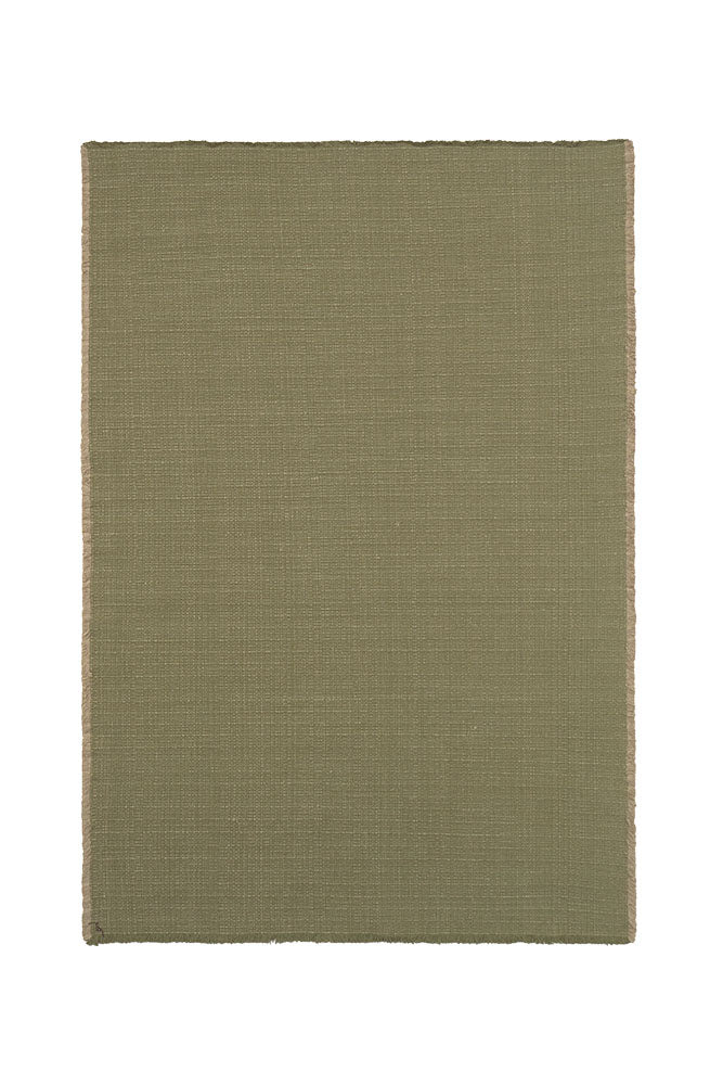 Handloom Rug  Kaki