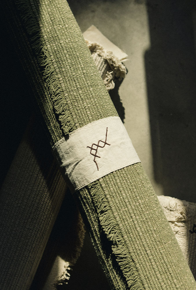 Handloom Rug  Kaki