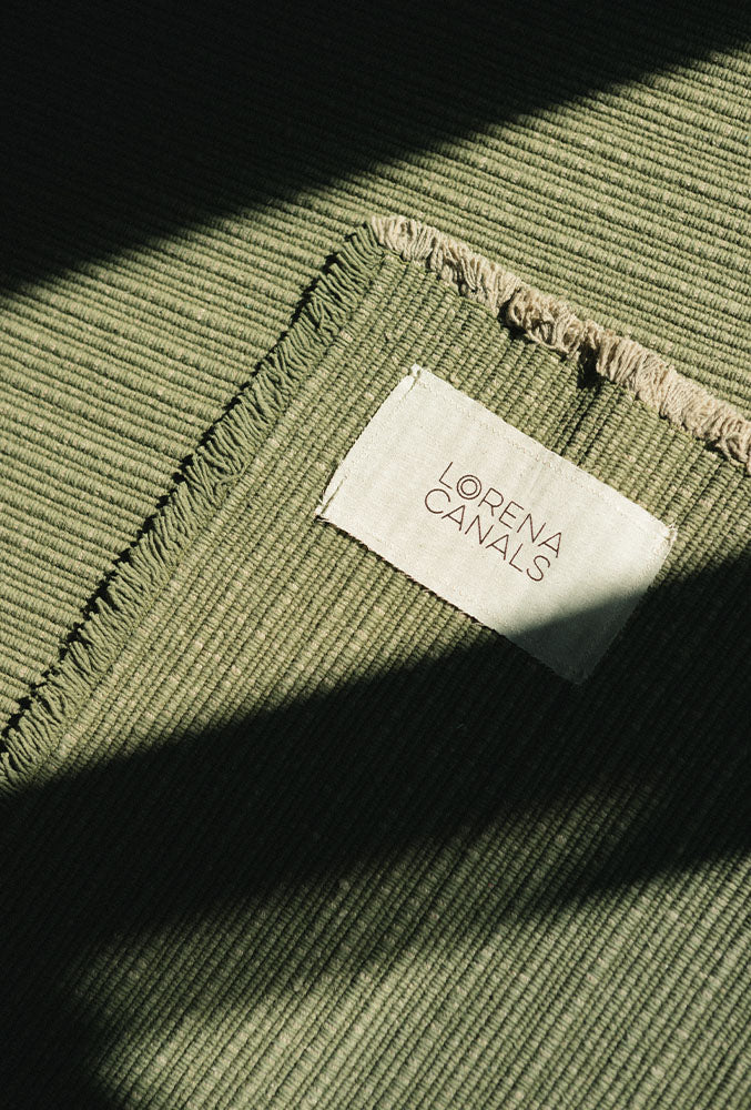 Handloom Rug  Kaki