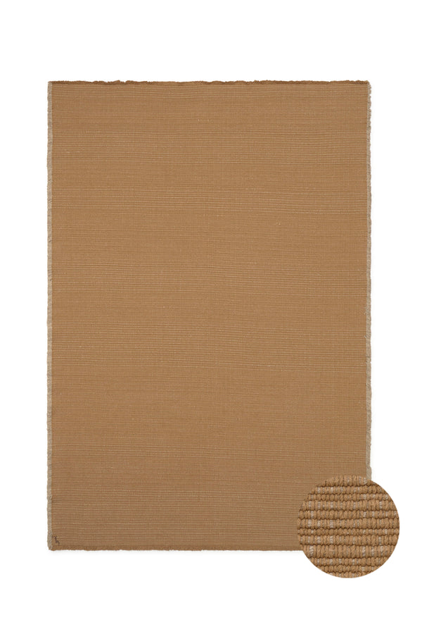 Handloom Rug Ochre