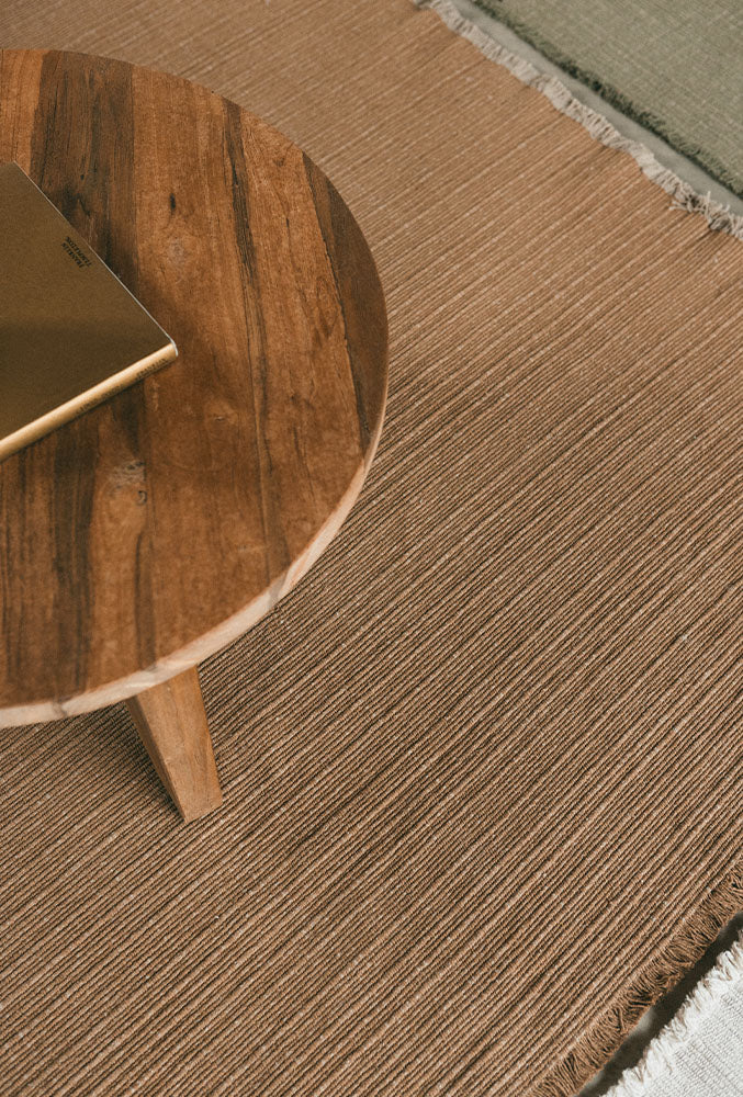 Handloom Rug Ochre