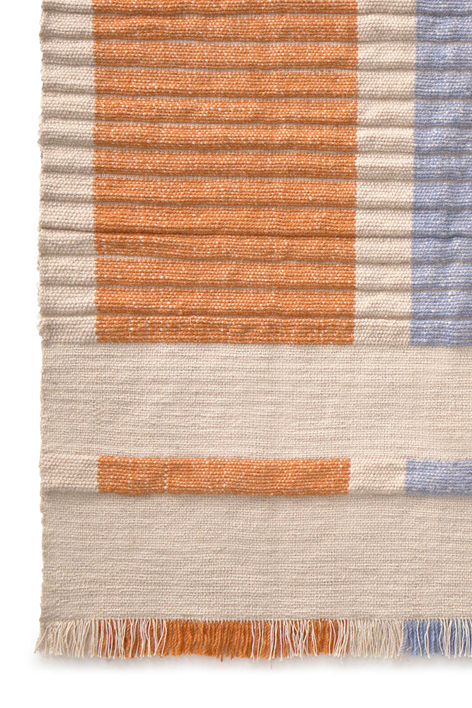 HANDLOOM RUG COLUMNS MULTI COLOR