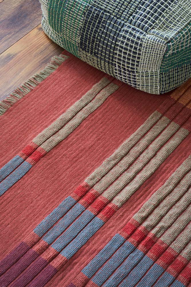 HANDLOOM RUG COLUMNS SIENNA