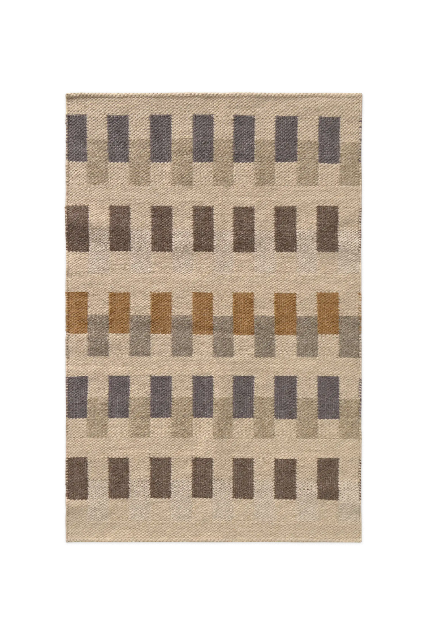 TAPIS HANDLOOM INTERSECTING NATURAL