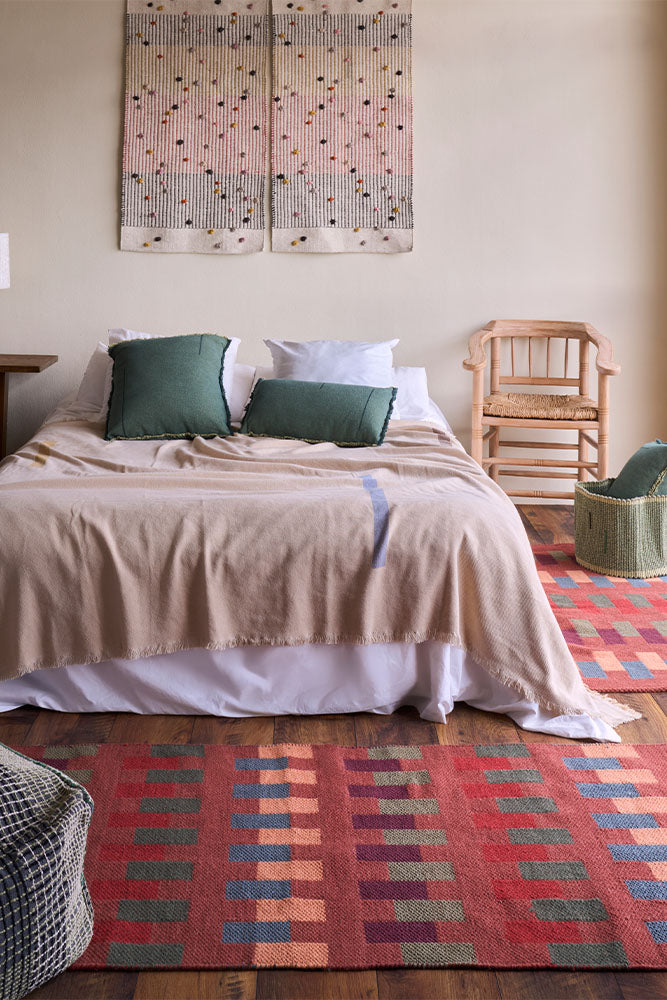TAPPETO HANDLOOM INTERSECTING SIENNA