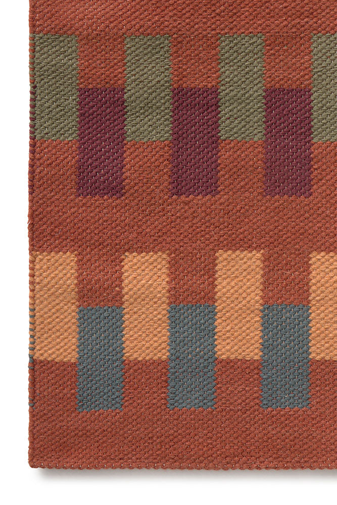 TAPPETO HANDLOOM INTERSECTING SIENNA