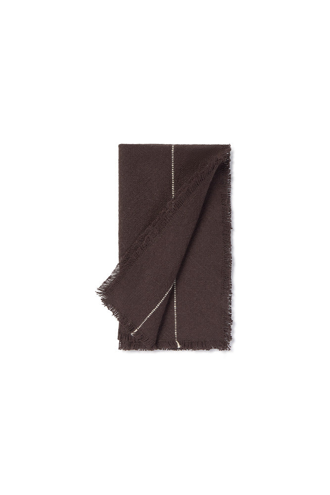 PACK DE 4 SERVILLETAS HANDLOOM CAFÉ
