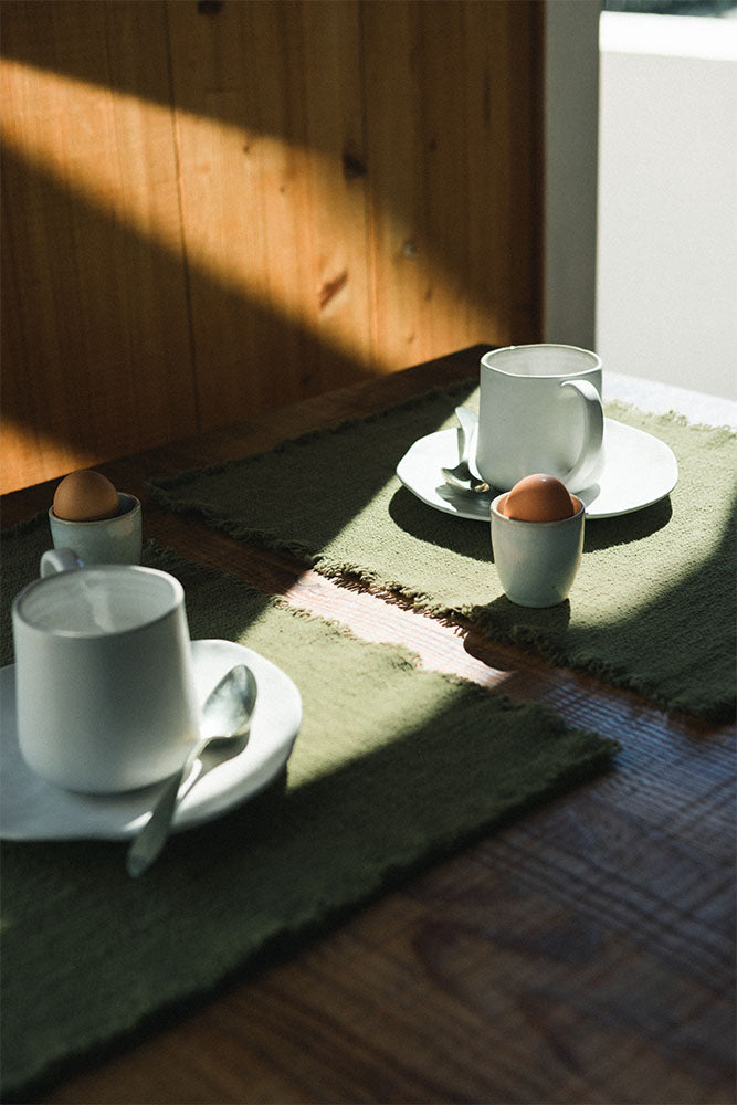 Handloom Placemats Kaki (Set of 2)