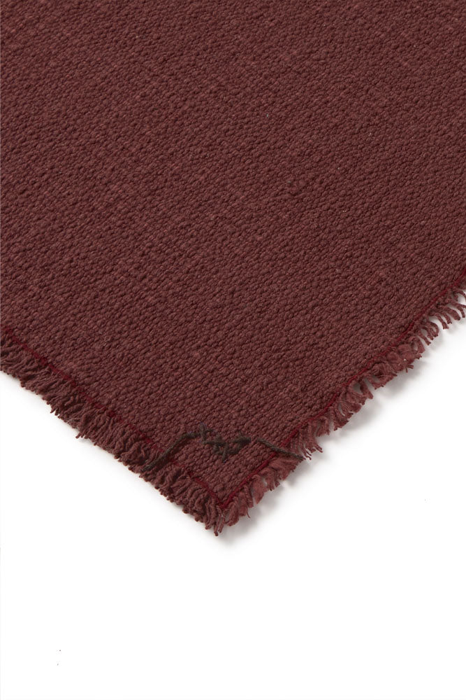 TISCHSETS HANDLOOM MARSALA (2ER-SET)