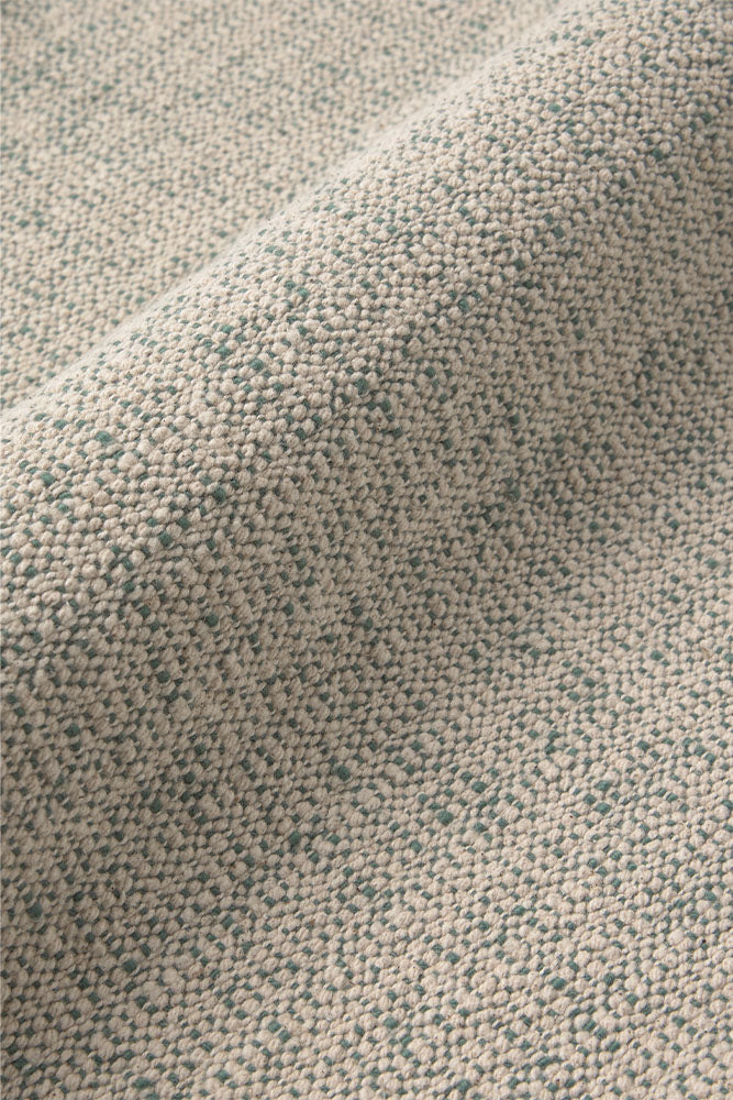 Handloom Placemats Natural and Duck Green (Set of 2)