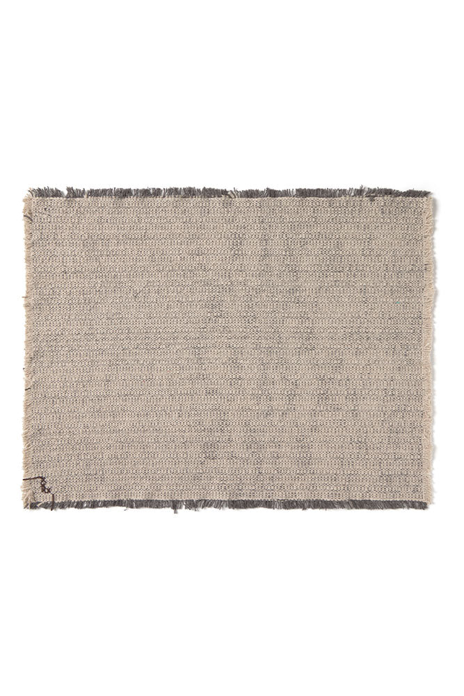 PACK 2 INDIVIDUALES HANDLOOM NATURAL Y DARK GREY