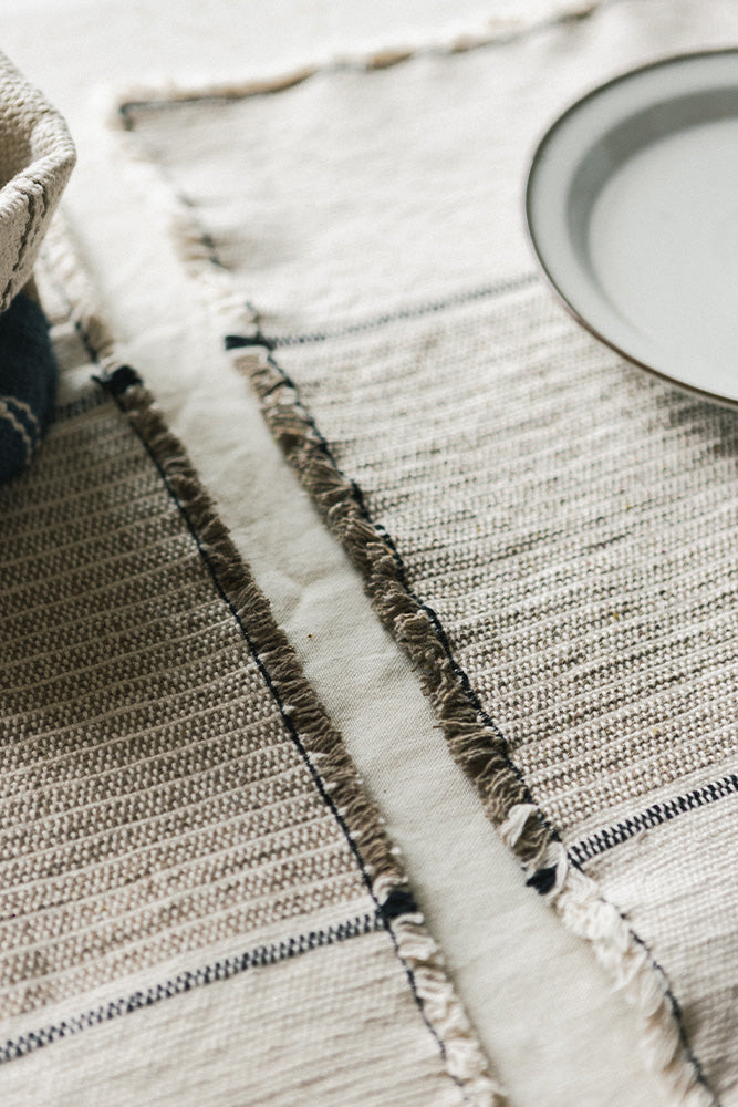 PACK DE 2 MANTELES INDIVIDUALES HANDLOOM POLANCO