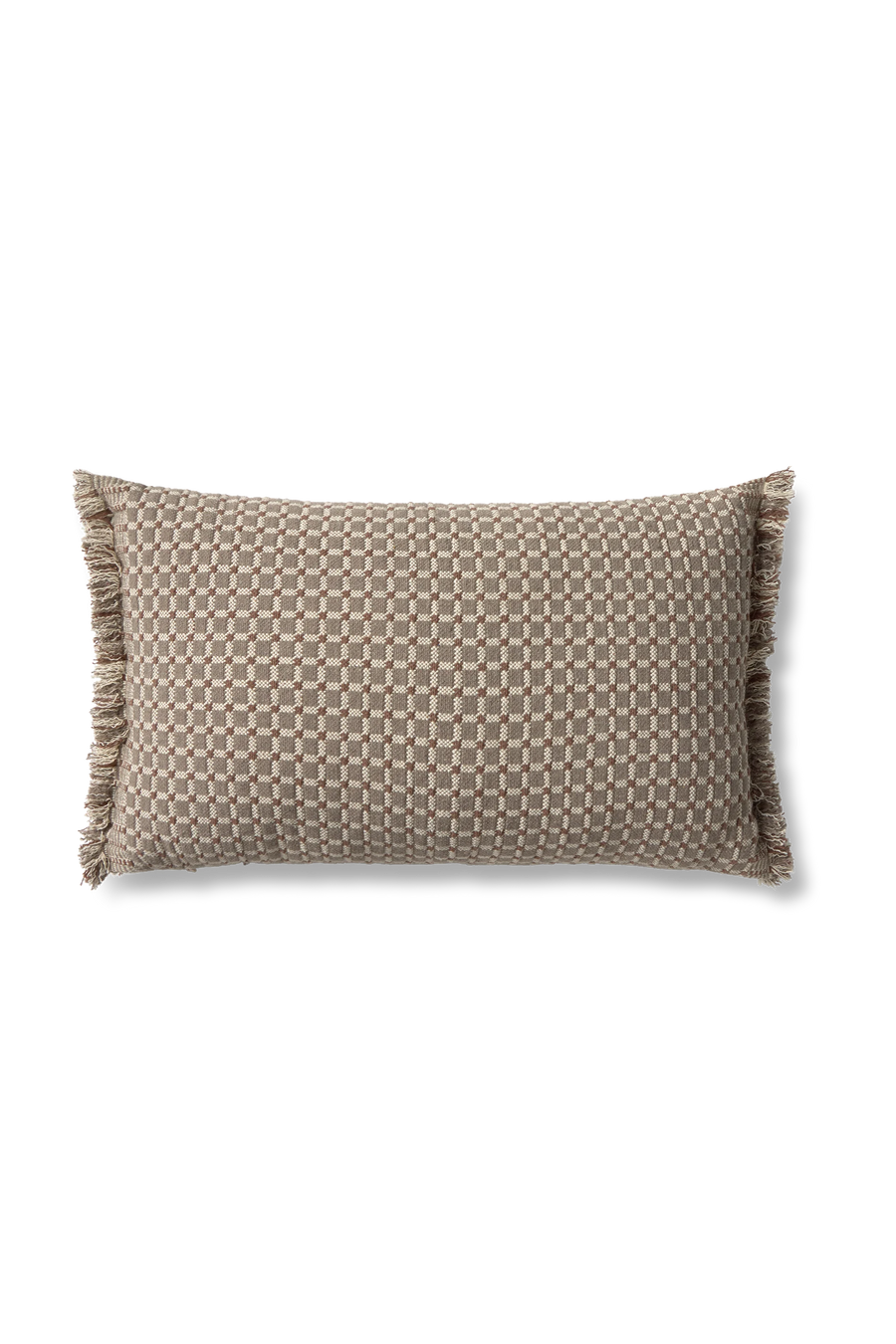 KISSEN CHECKER GREY