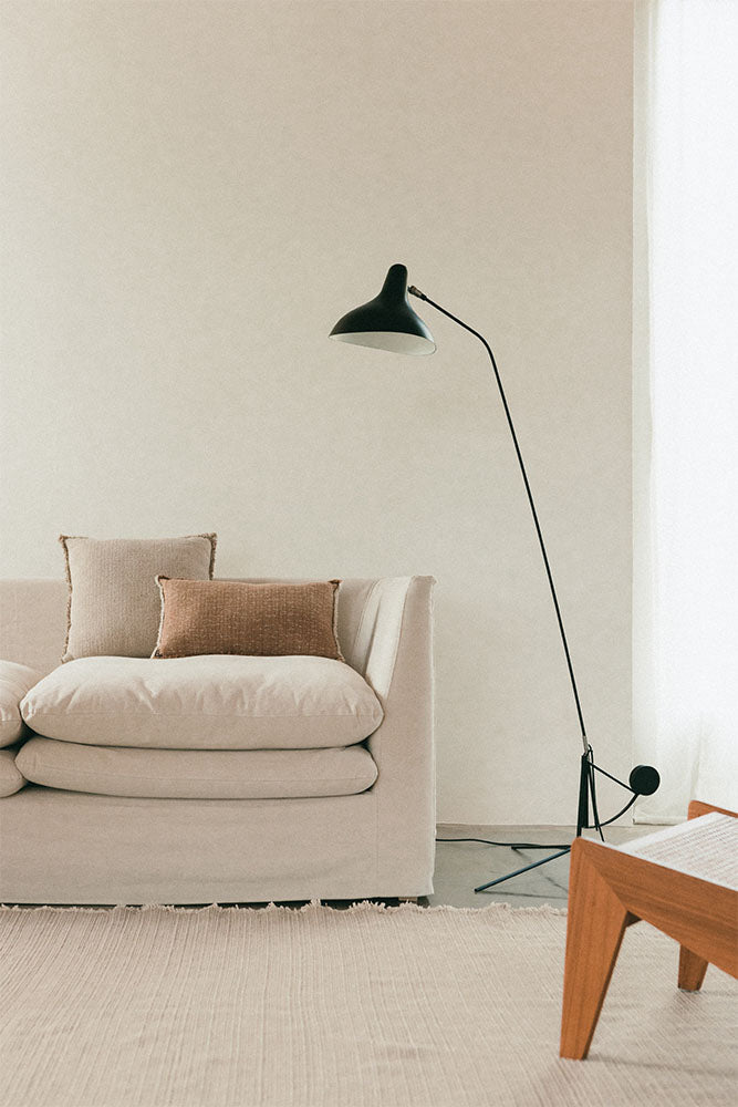 COUSSIN RECTANGULAIRE HANDLOOM OCHRE