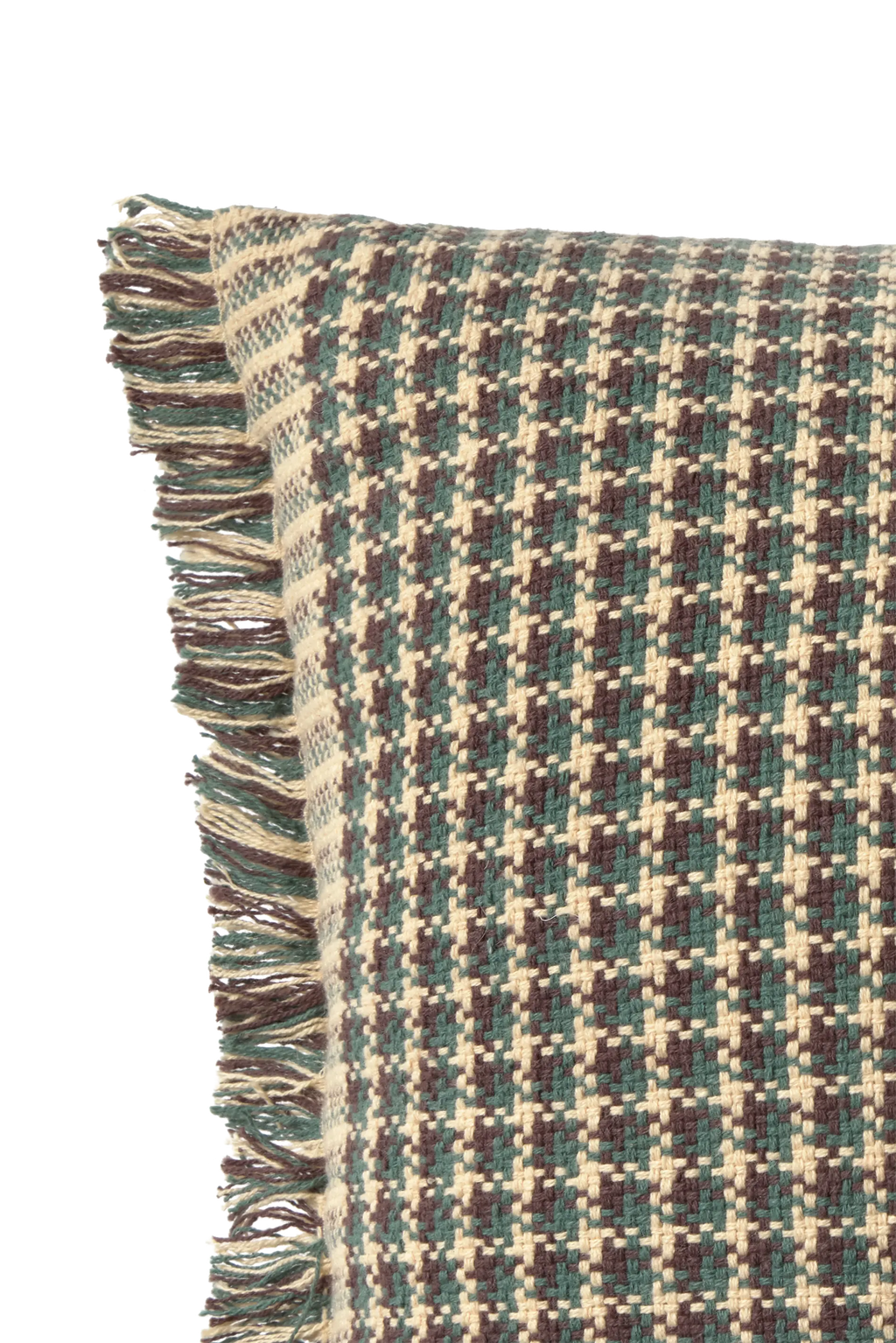 KISSEN PEPITA GREEN