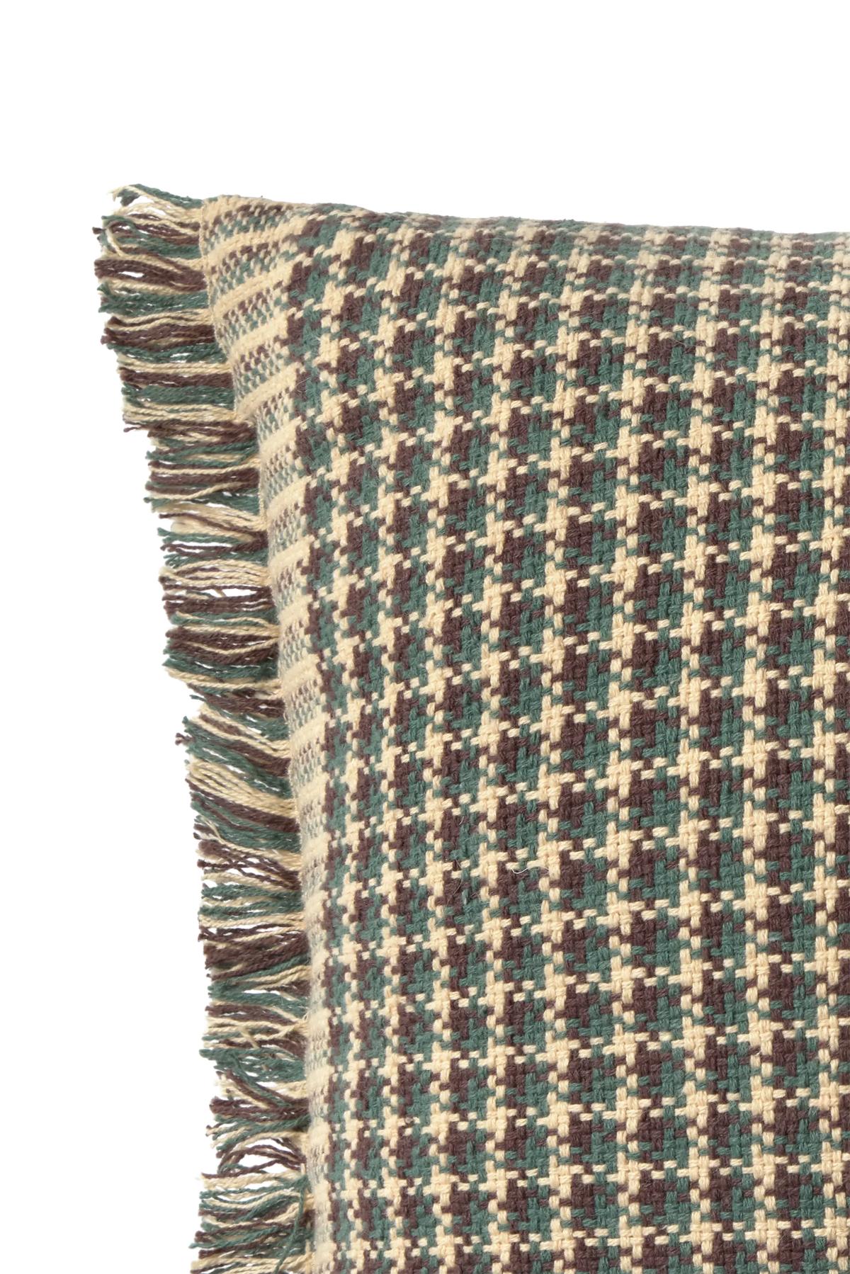 KISSEN PEPITA GREEN
