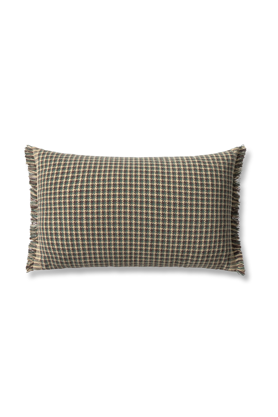 CUSHION PEPITA GREEN