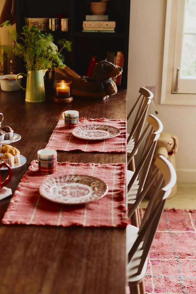 WEIHNACHTS-PLATZSETS TARTAN (2ER-PACK)