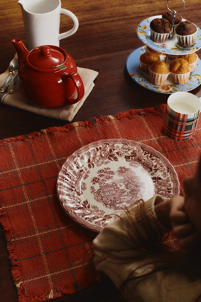 WEIHNACHTS-PLATZSETS TARTAN (2ER-PACK)