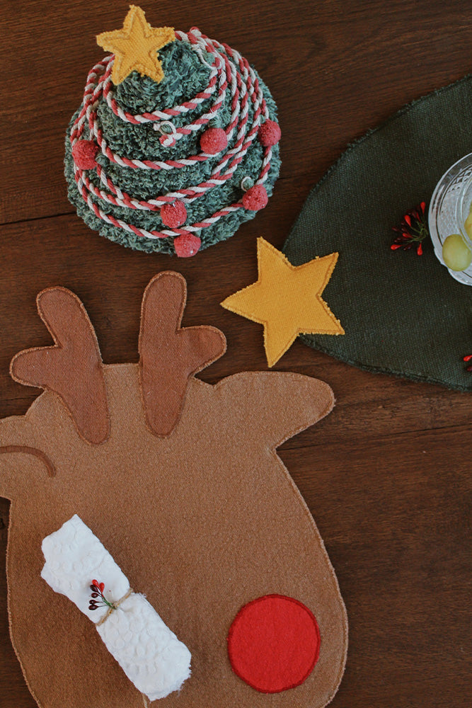 WEIHNACHTS-PLATZSETS (4ER-PACK)