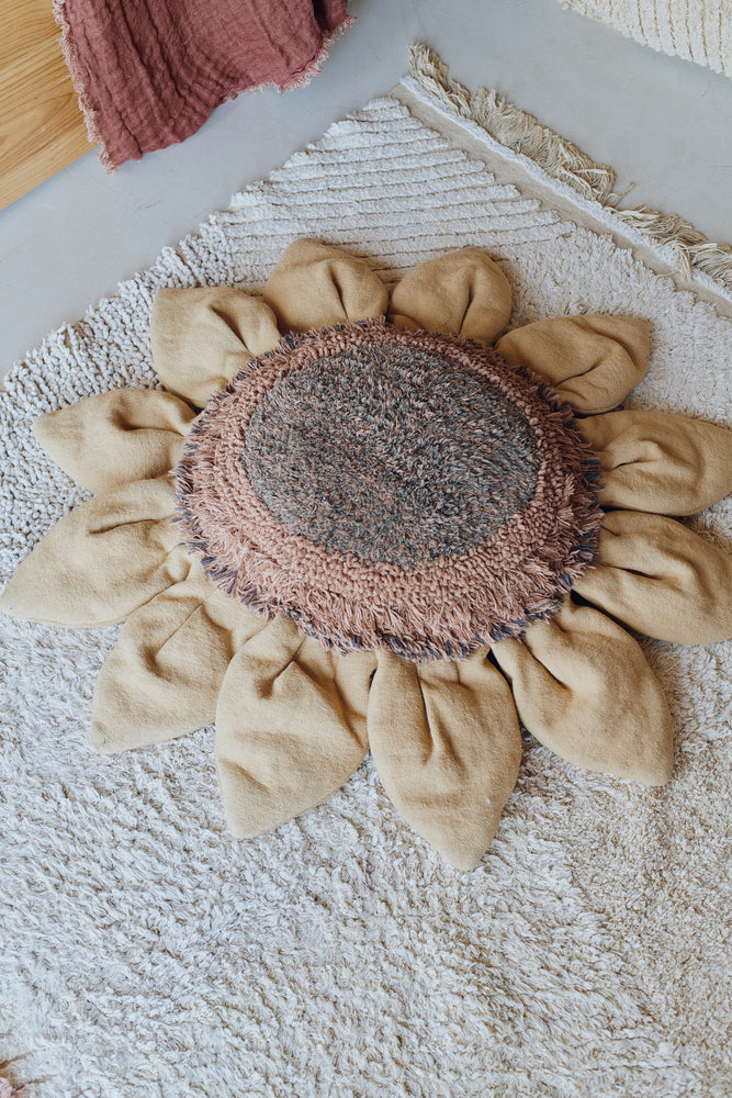 FLOOR CUSHION SUNFLOWER