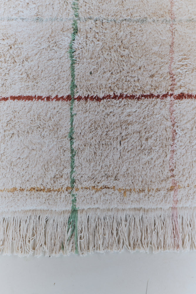 ダイヤ柄　ラグ　Lorena Canals Washable Rug Color Lines | Lorena Canals