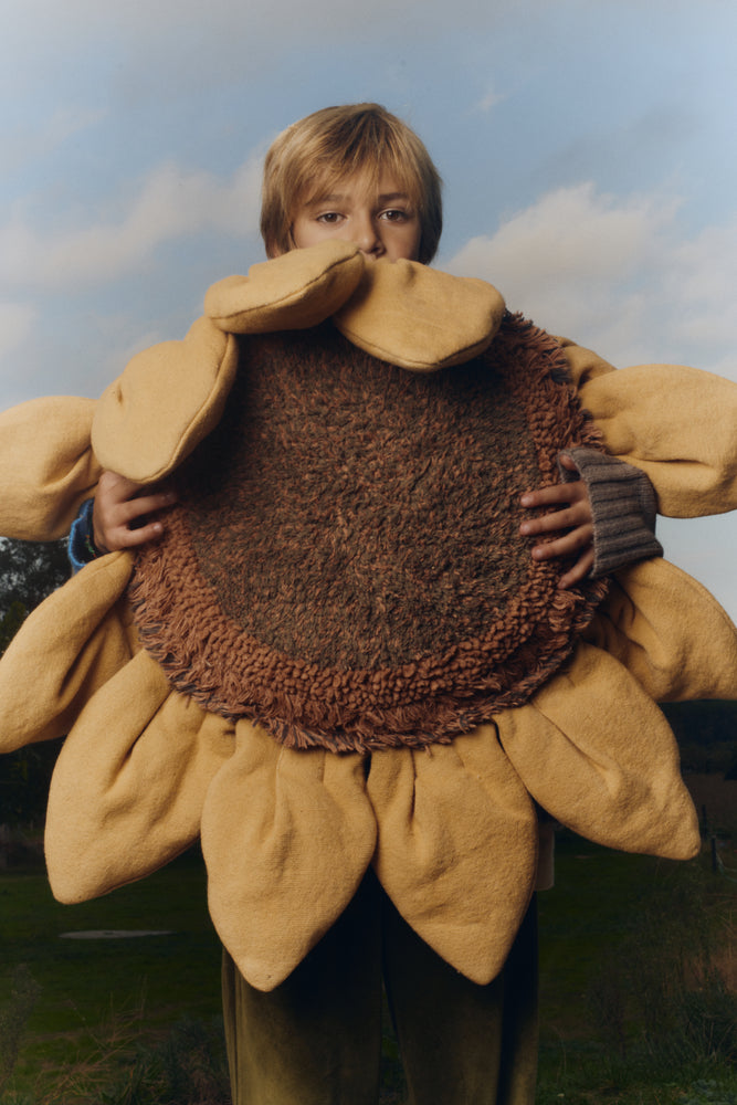 FLOOR CUSHION SUNFLOWER