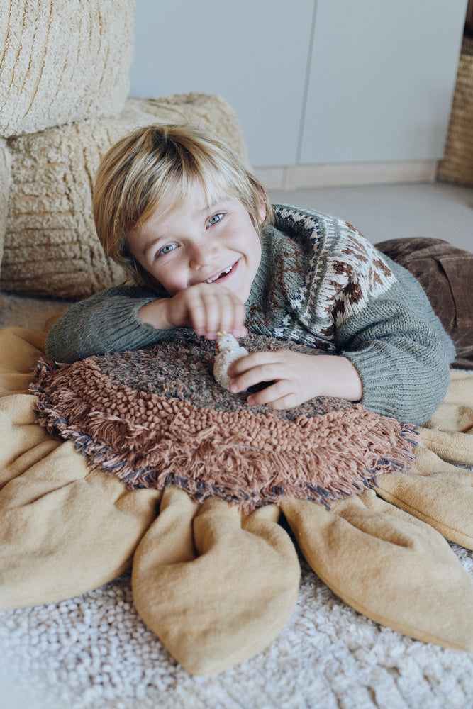 FLOOR CUSHION SUNFLOWER