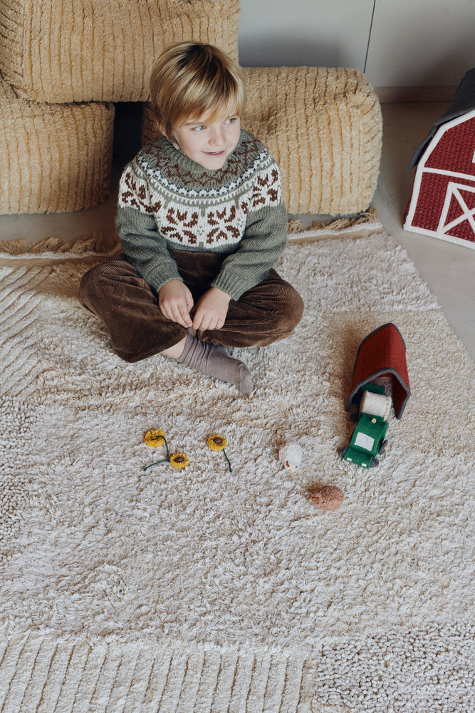 Washable play rug Farm Fields | Lorena Canals