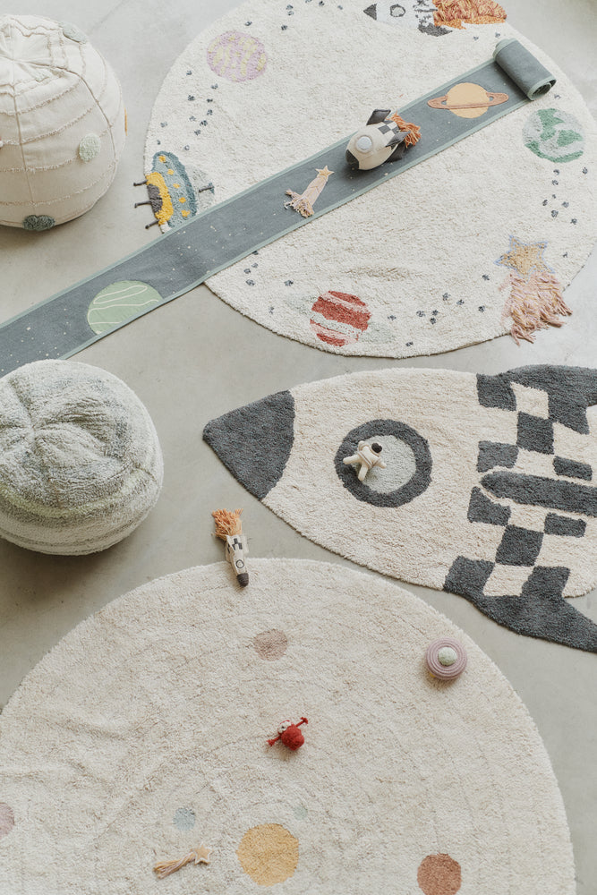 WASHABLE COTTON RUG ROCKET