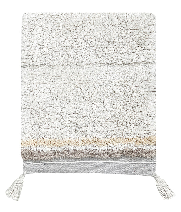 SWATCH WASHABLE RUG BLOOM NATURAL