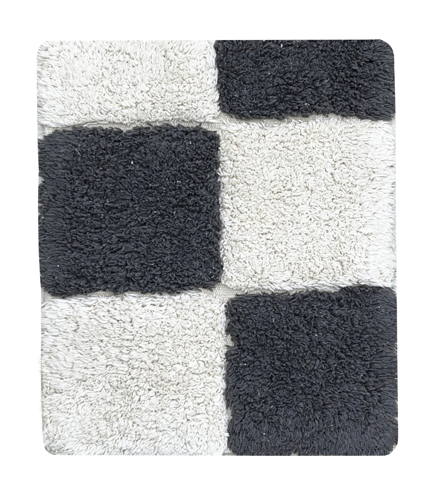 Swatch Washable rug Kitchen Tiles Dark grey – Lorena Canals