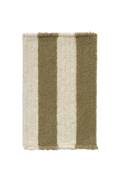 Swatch Washable Rug Cabana Lines Wool Kaki