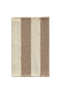Swatch Washable Rug Cabana Lines Wool Moonlight
