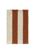 Swatch Washable Rug Cabana Lines Wool Ochre